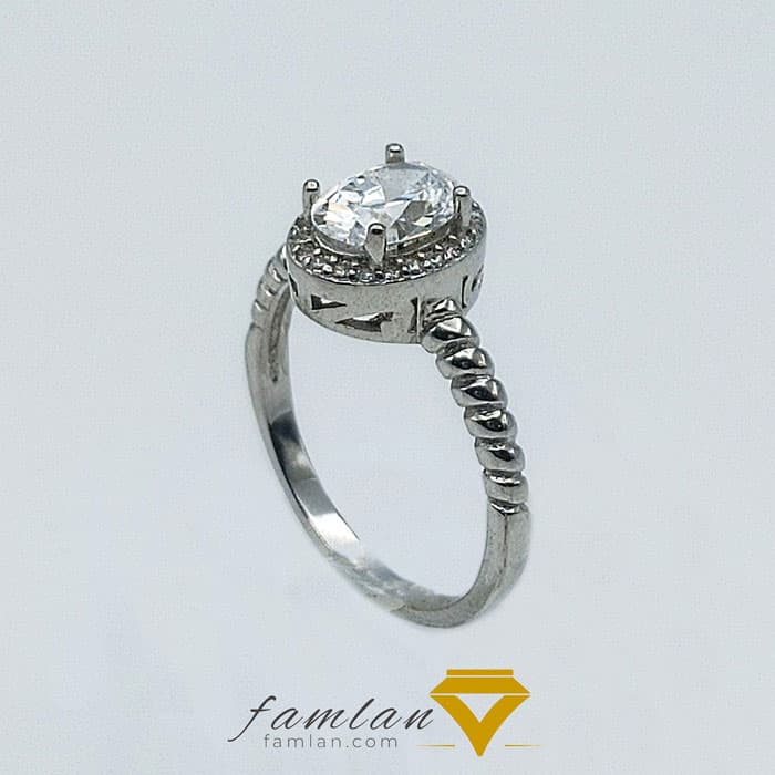 انگشتر نقره زنانه فانتزی کد 2588