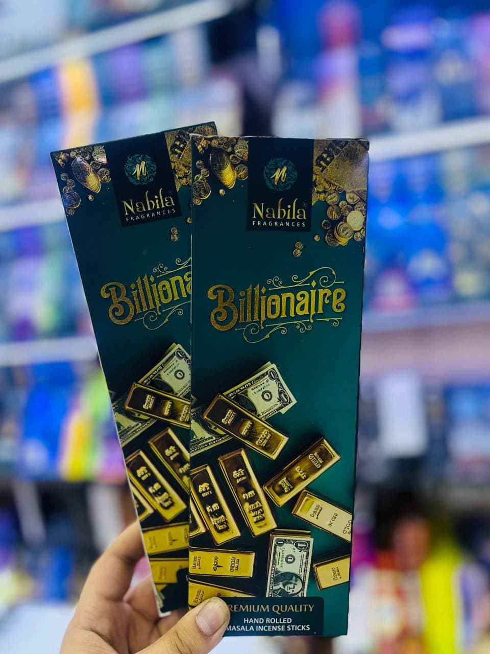عود دست ساز شاخه ای اصل نابیلا رایحه بیلیونر Billionaire — تصویر ۲