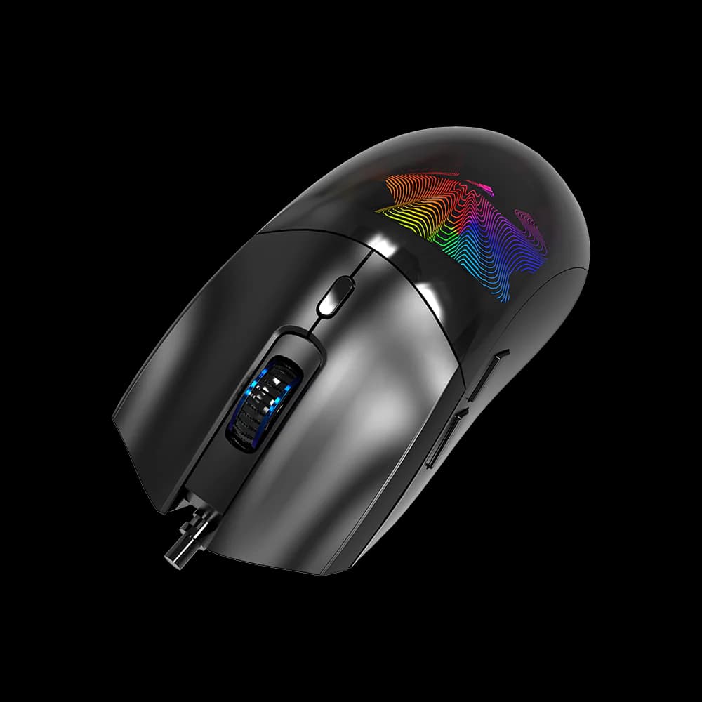 ماوس گیمینگ با سیم جدل (JEDEL) مدل GM1320 | نورپردازی RGB هفت‌رنگ — تصویر ۴