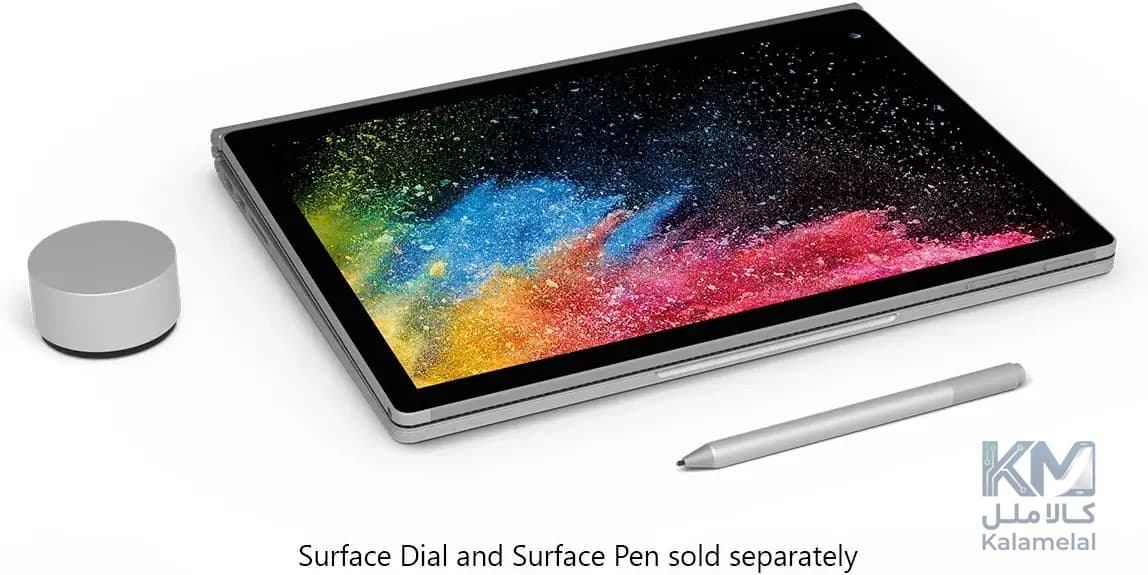 Microsoft Surface Book 2 Silver (8GB-256-GB)لپ تاپ کارکرده (استوک)ماکروسافت سرفیس بوک2 — تصویر ۴