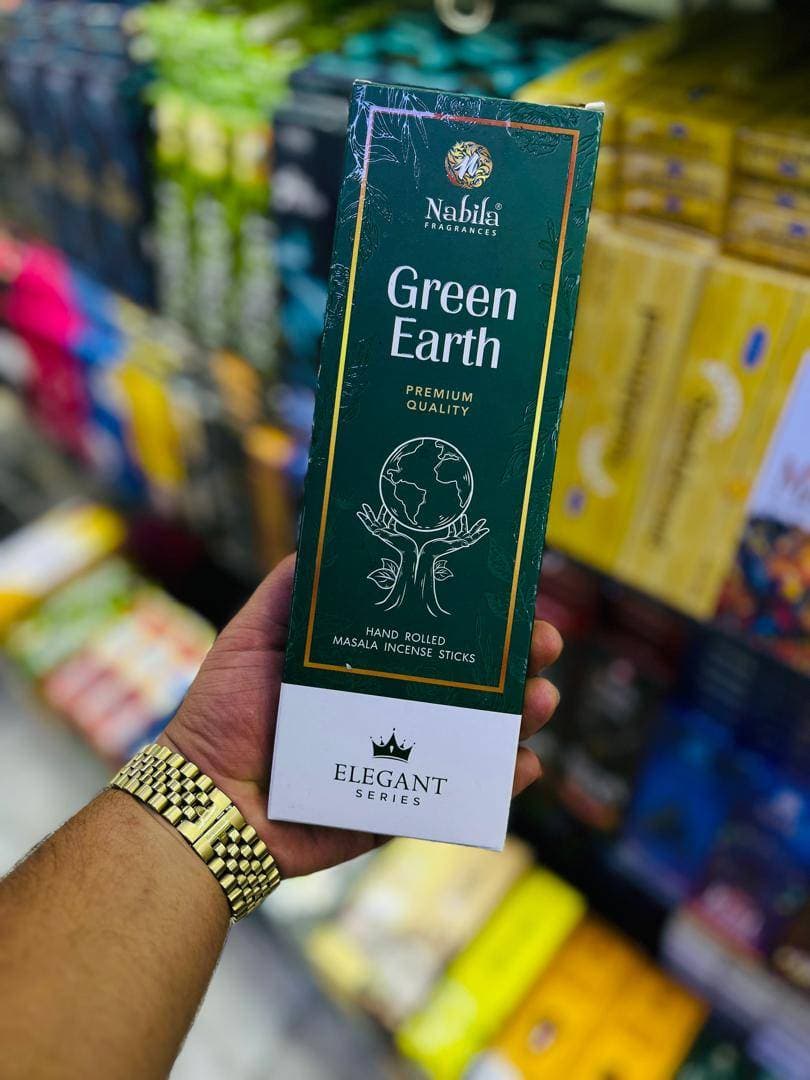 عود دست ساز اصل نابیلا رایحه Green Earth