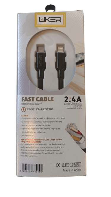 کابل USB-C به لایتنینگ لایکر مدل Li-001 — تصویر ۳