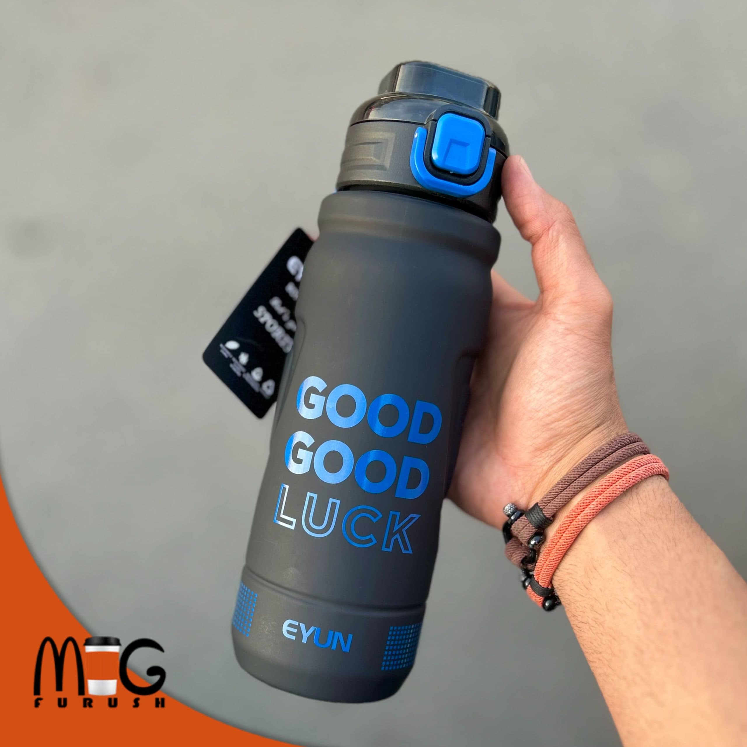 قمقمه 1 لیتر good luck برند EYUN — تصویر ۵
