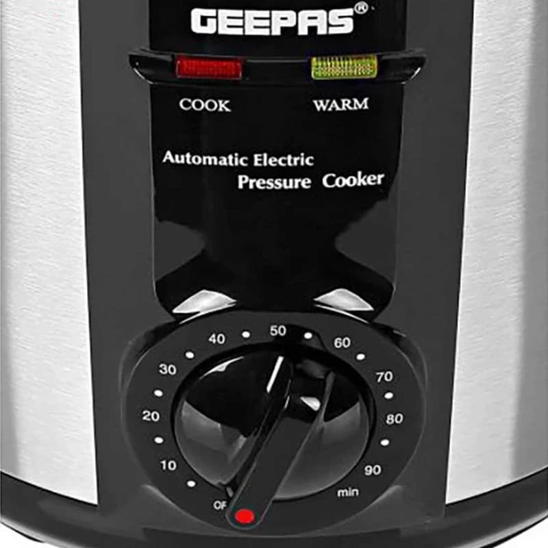 زودپز برقی جیپاس جی پاس اصلی ۶ لیتر مدل GPC307-6L — تصویر ۳