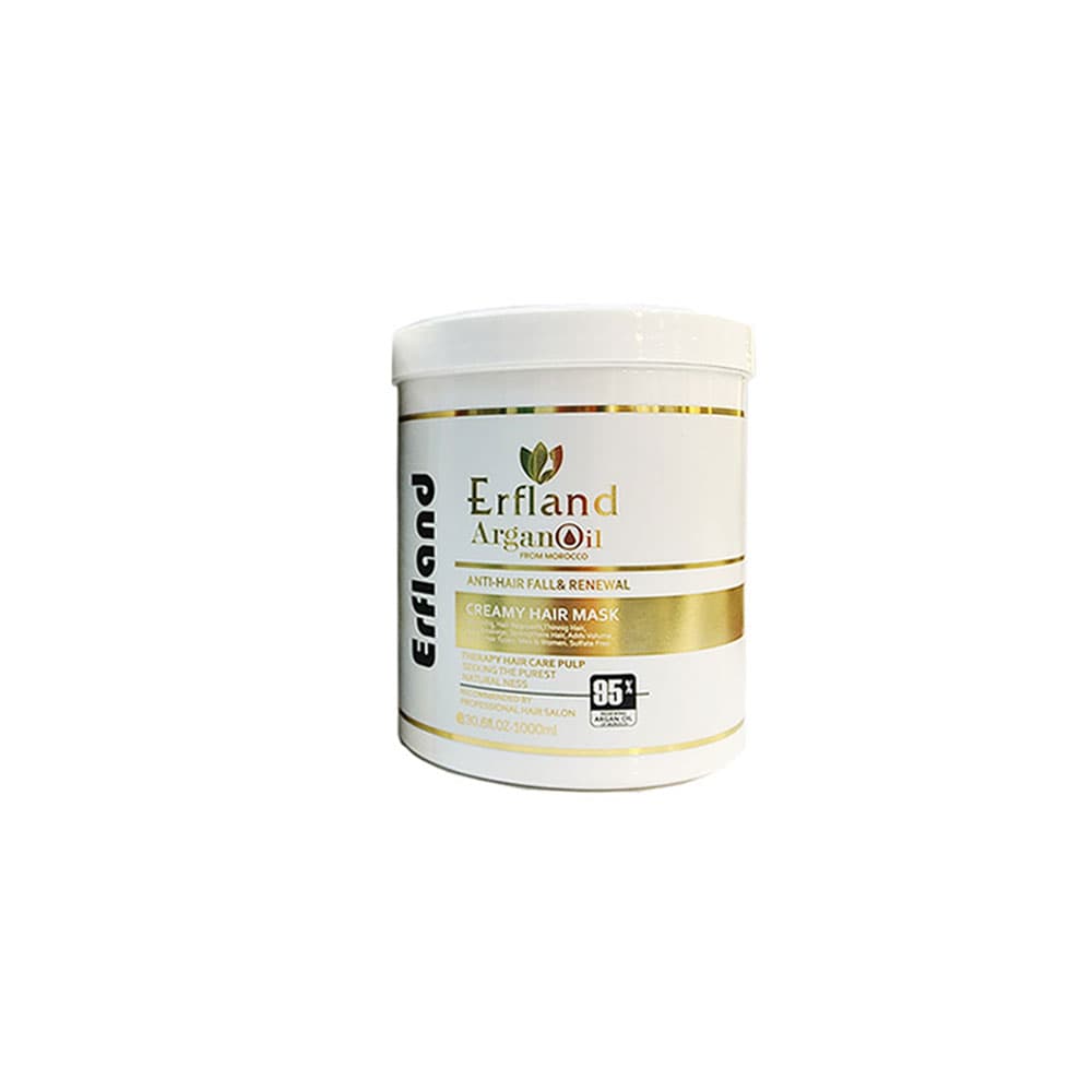 ماسک مو بدون سولفات کرمی روغن آرگان ارفلند/1000میل اورجینال