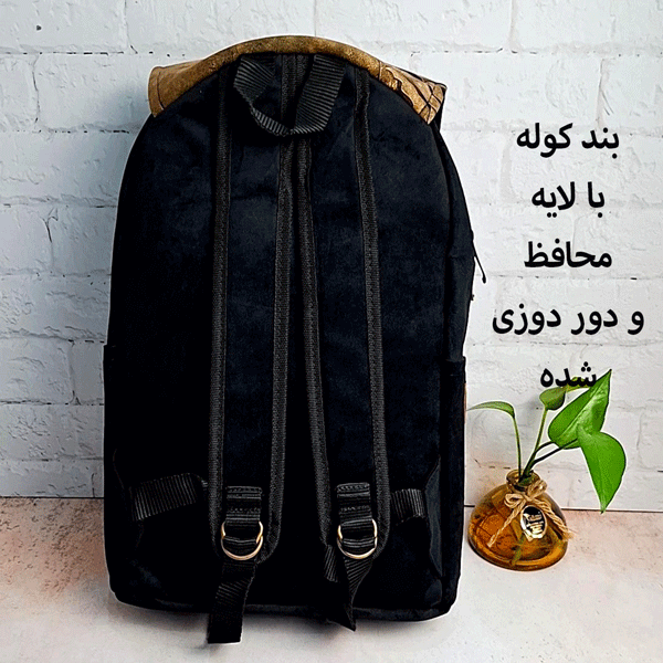 کوله پشتی دخترانه مدل شعرنوشته — تصویر ۶