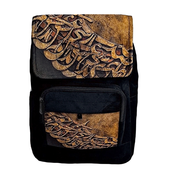 کوله پشتی دخترانه مدل شعرنوشته