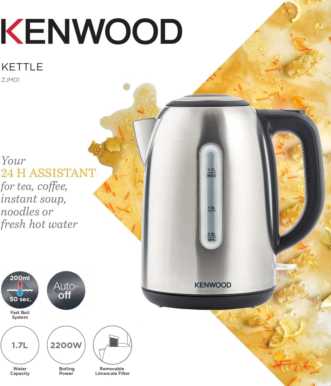 کتری برقی کنوود مدل KENWOOD ZJM01 — تصویر ۷