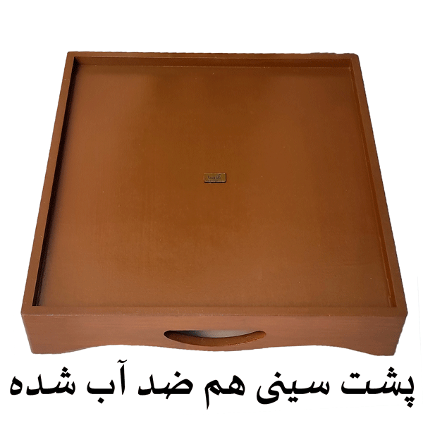 سینی چوب و رزین طرح هزارنقش — تصویر ۷