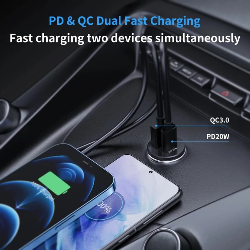 شارژر فندکی 20 وات اکستروم مدل ACC20WPDQ — تصویر ۲