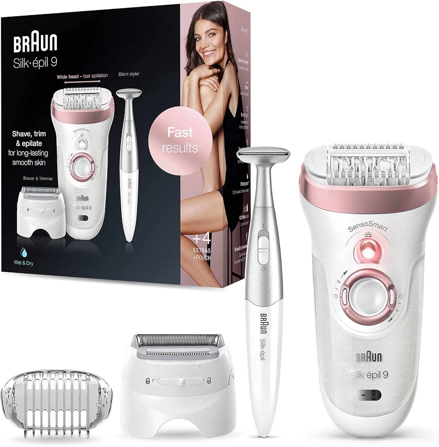 اپیلاتور براون سری 9 مدل Braun SES9890 — تصویر ۶