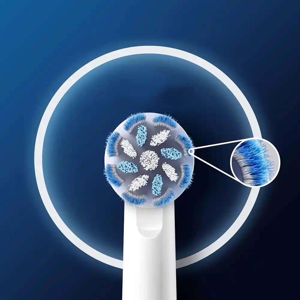 سری یدک مسواک برقی اورال-بی Pro Sensitive Clean بسته 4 عددی — تصویر ۳