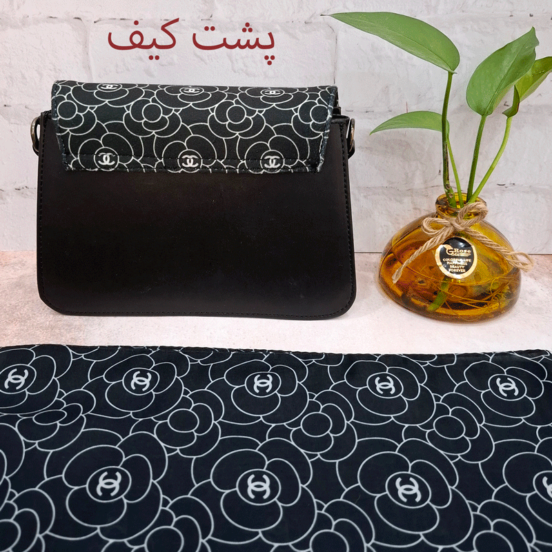 ست کیف و شال مجلسی مونتلا مدل شکوفه — تصویر ۶
