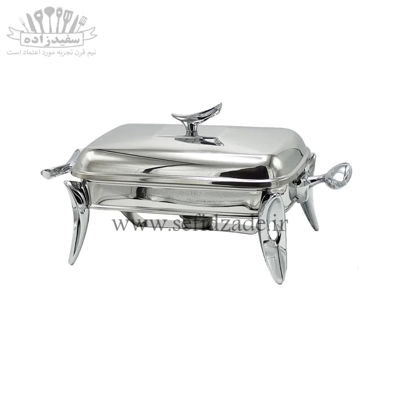 سوفله خوری استیل سلینا مدل فلیم سایز کوچک 92412 — تصویر ۵