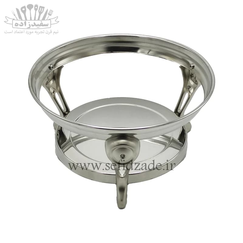 سوفله سالاد خوری استیل سلینا مدل نگین 93511 — تصویر ۸