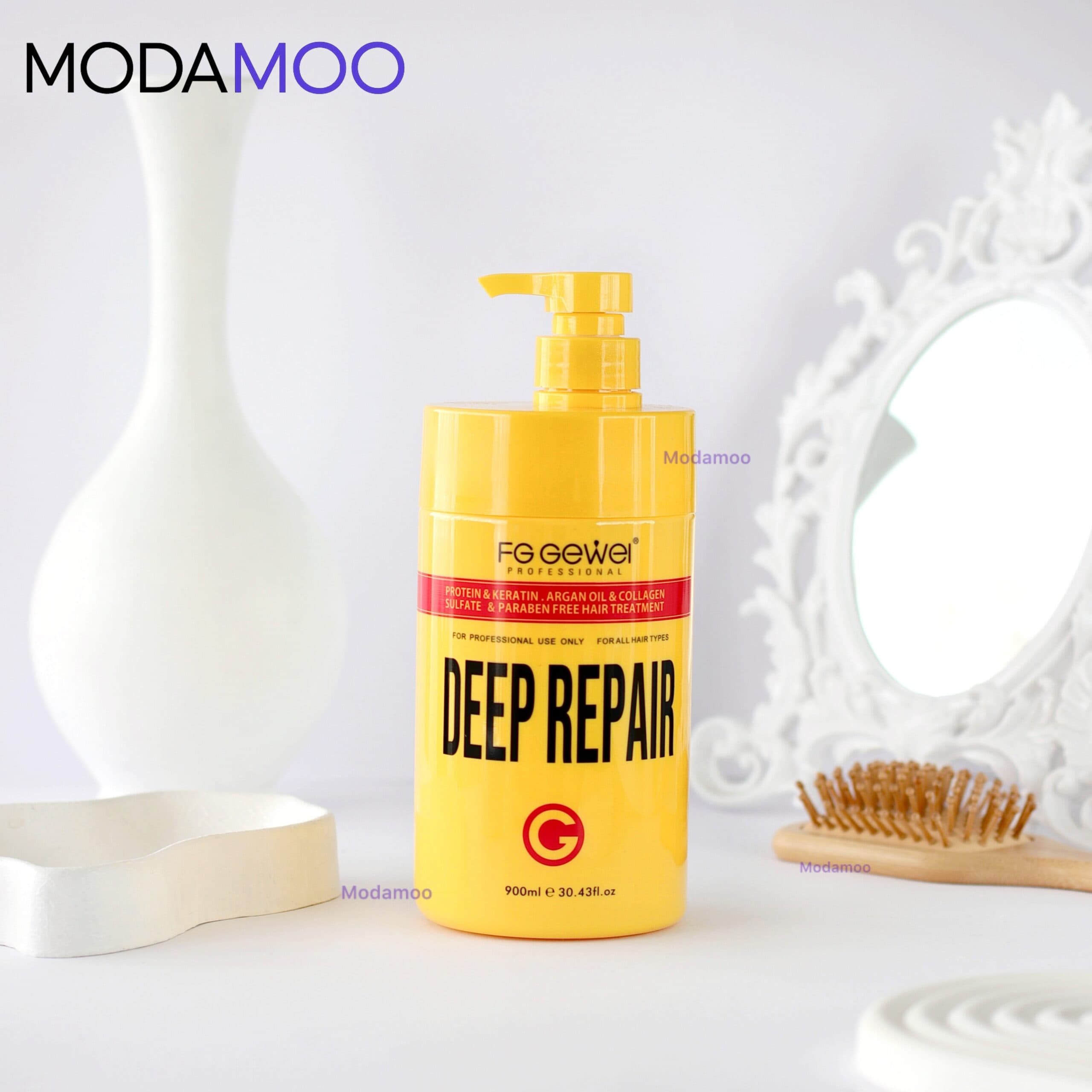 ماسک مو ترمیم کننده عمیق نانو اف جی زرد (اورجینال) FG Gewel Deep Repair