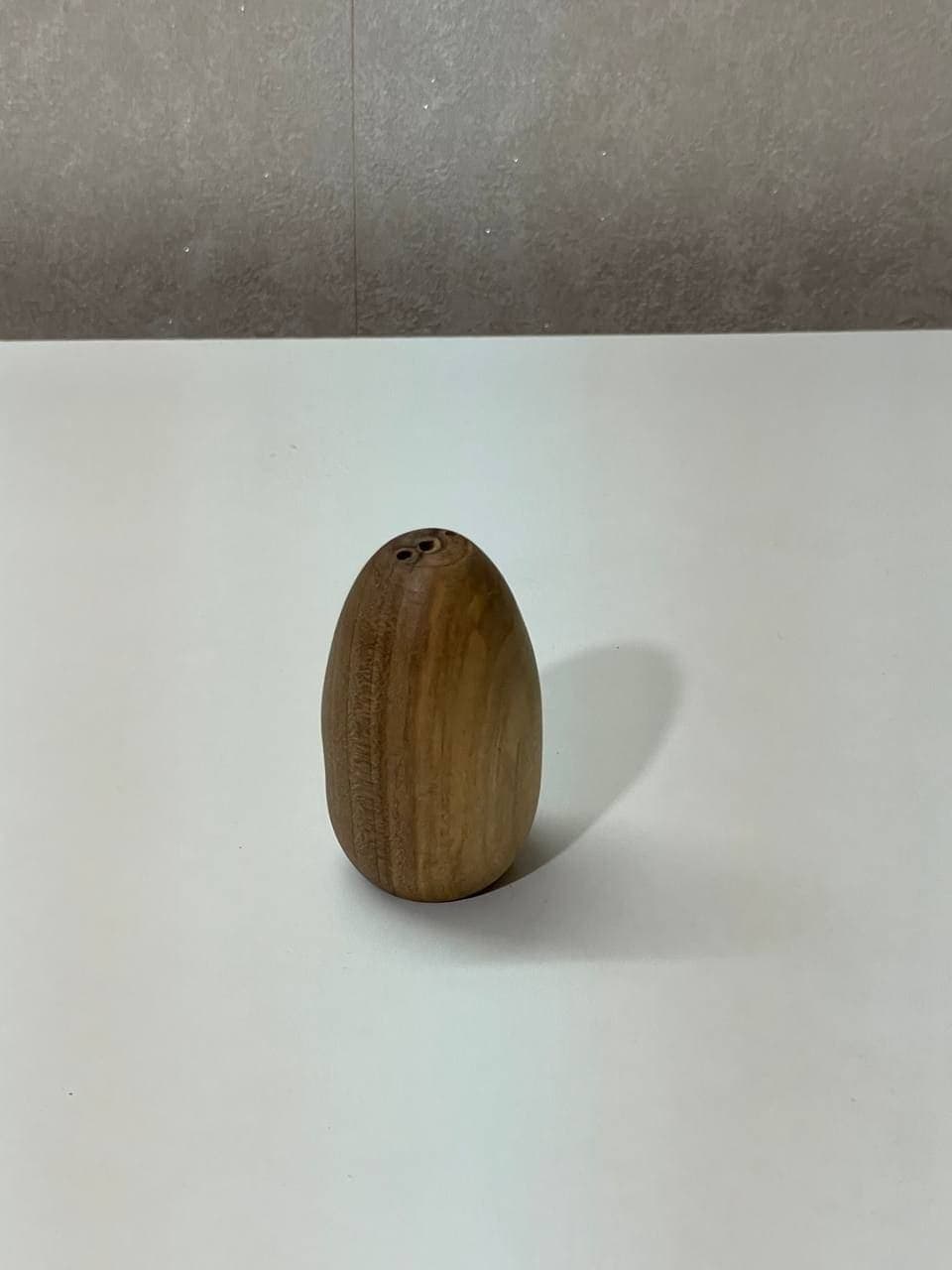 نمکدان چوبی چوب گردو 2 عددی — تصویر ۵