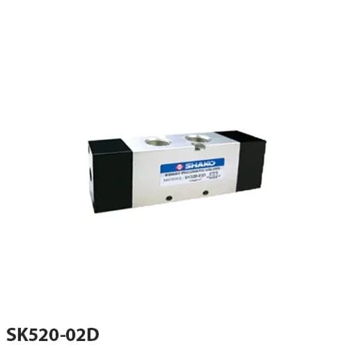 شیر 5/2 دو سیگنال سایز 1/4 کدفنی SK520-02D
