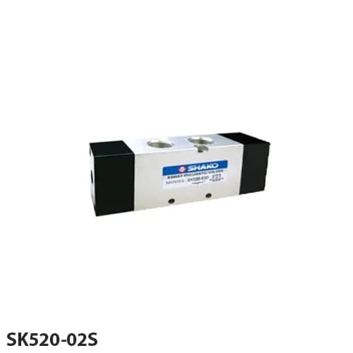 شیر 5/2 تک سیگنال سایز 1/4 کدفنی SK520-02S — تصویر ۲