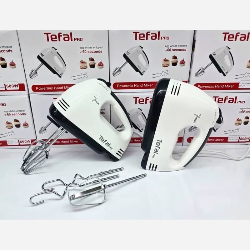 همزن برقی تفال مدل پرو 600 وات مدل Tefal pro