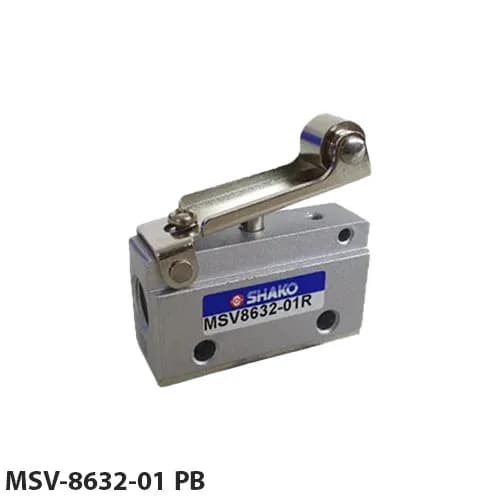 میکروسوئیچ 3/2 سایز 1/8 شماره فنی MSV-8632-01 PB — تصویر ۲