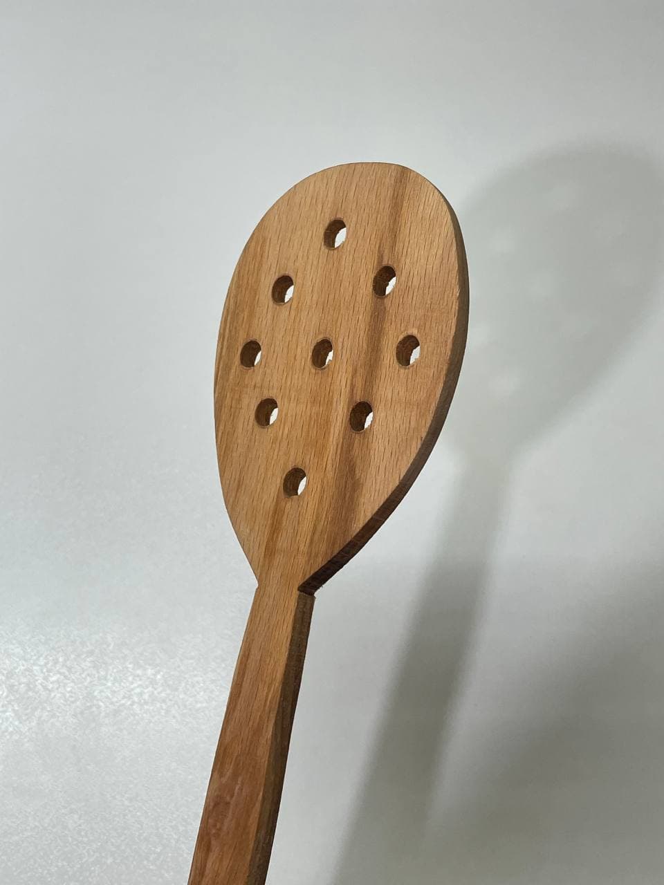 کفگیر چوبی دست ساز بزرگ 808 — تصویر ۲