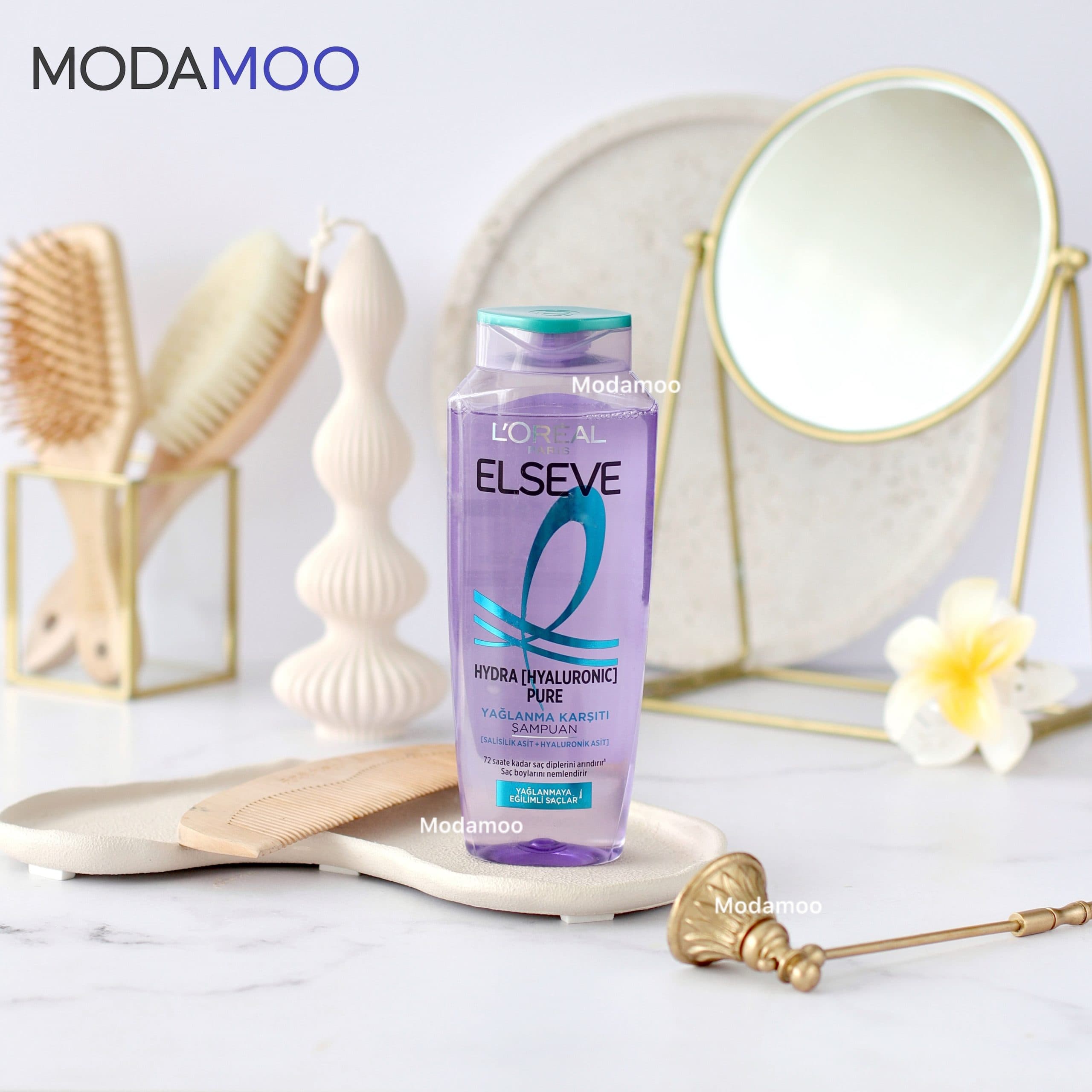 شامپو ضد چربی لورال السیو هیالورونیک پیورLoreal Hydra Pure Elvive — تصویر ۴