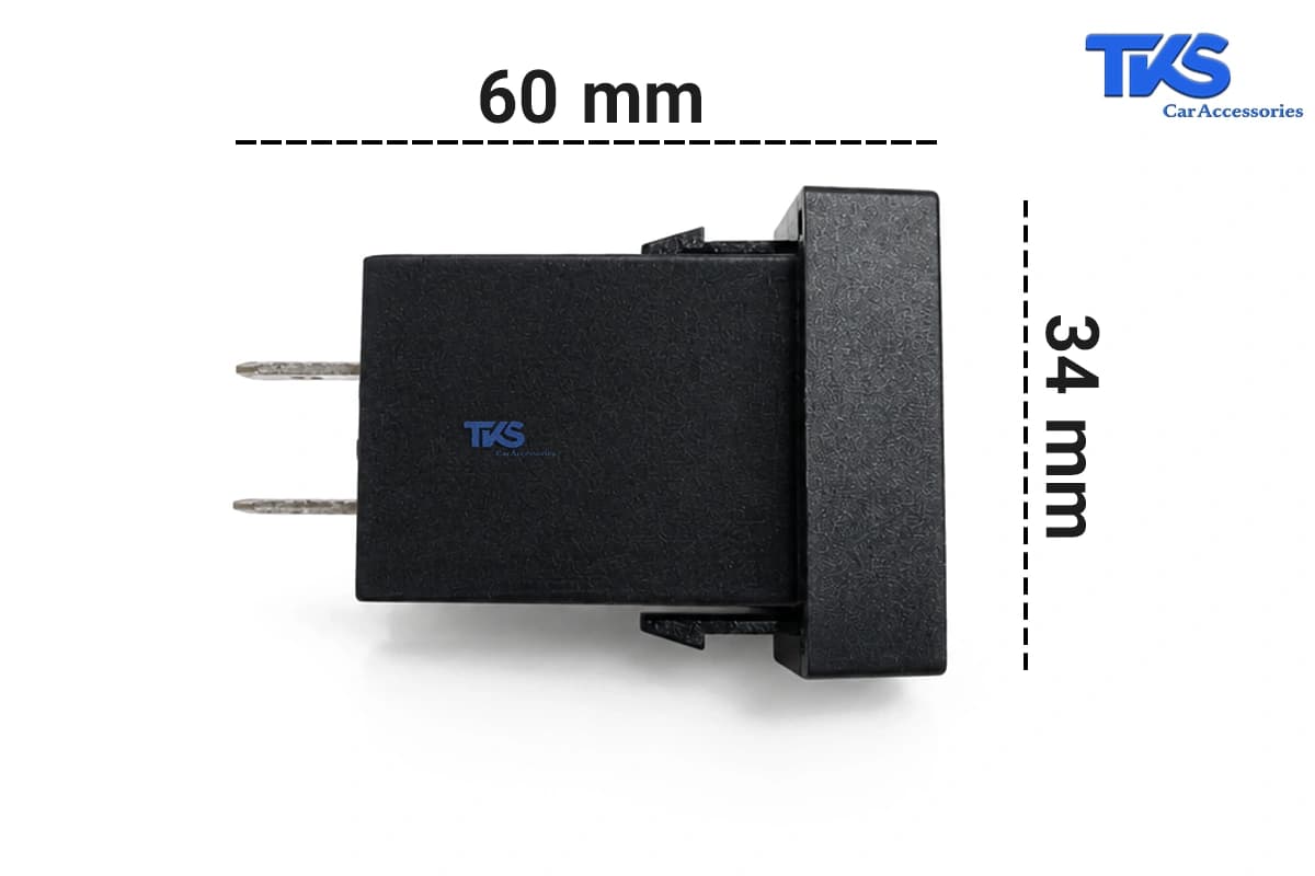 شارژر پورت USB توکار خودرو کد TK28 — تصویر ۱۰