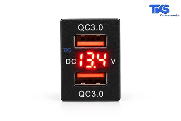 شارژر پورت USB توکار خودرو کد TK28 — تصویر ۶