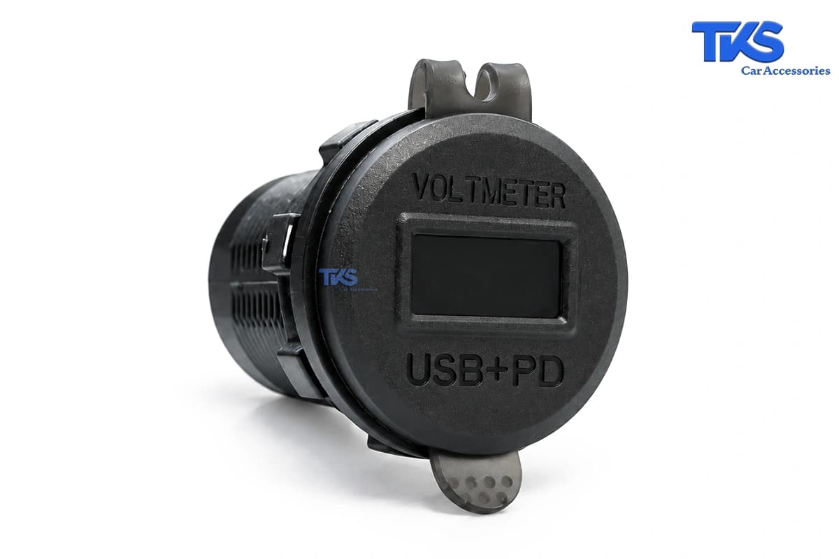 شارژر پورت USB توکار خودرو کد TK25 — تصویر ۵