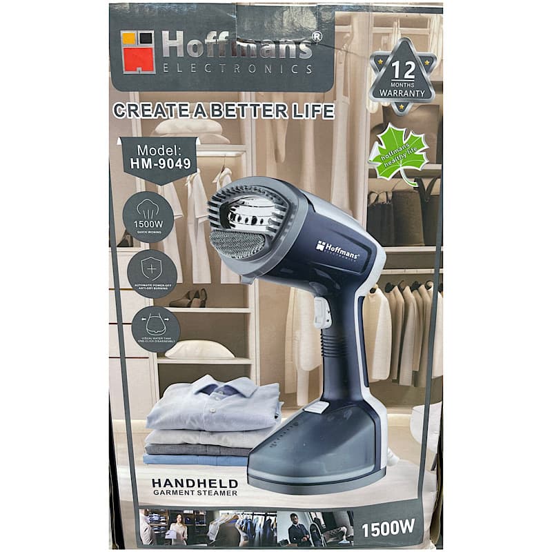 بخارگر دستی هافمن پرزگیر دار ۱۵۰۰ وات مدل HM-9049 — تصویر ۲