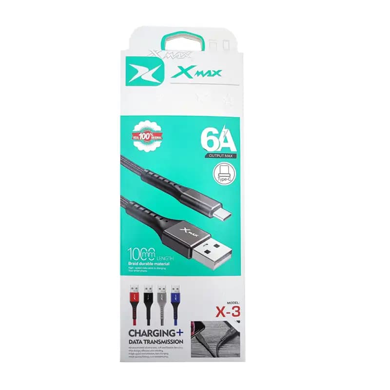 کابل شارژ تایپ سی مدل Xmax X-3 — تصویر ۲