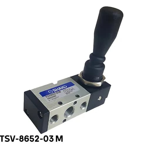 شیر دستی کشویی ساده شاکو 5/2 سایز 3/8 اینچ با شناسه فنی TSV-8652-03 M