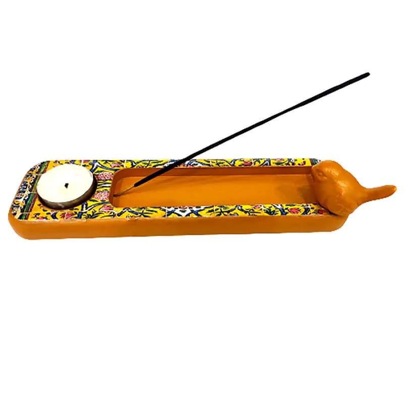 جاعودی چوبی دستساز طرح سنتی کد kh257 — تصویر ۳