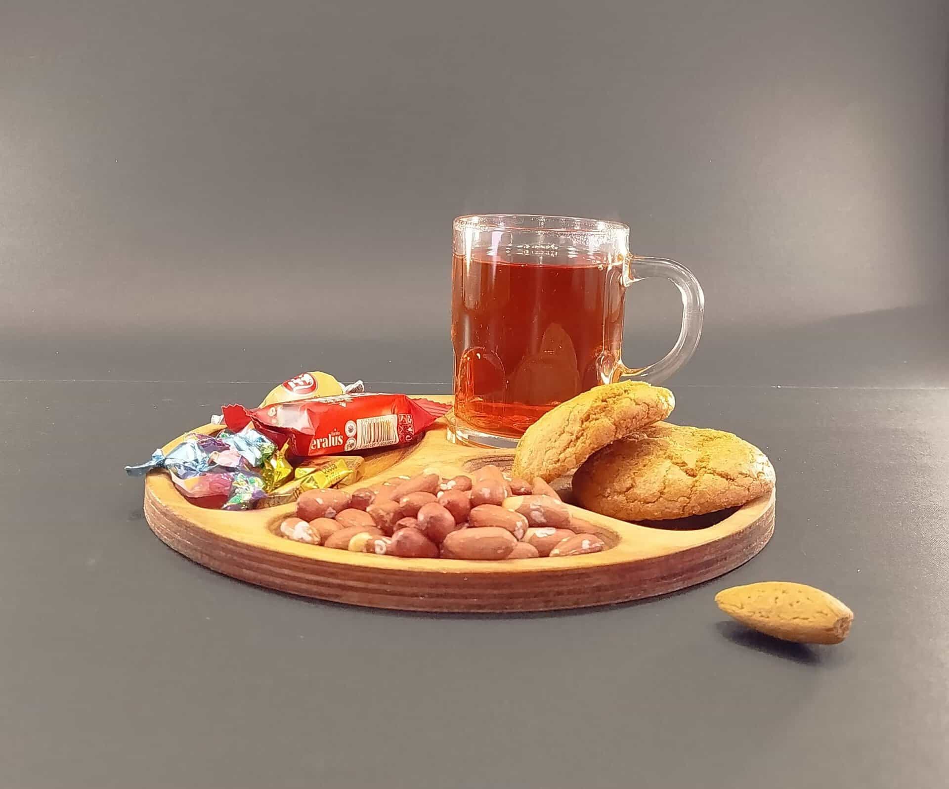 اردوخوری چوبی طرح 4 خانه دایره 073 — تصویر ۷