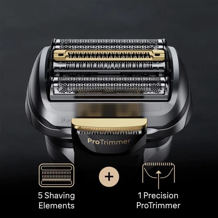 صورت تراش براون سری 9 مدل BRAUN Pro+ 9597cc — تصویر ۷