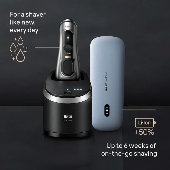 صورت تراش براون سری 9 مدل BRAUN PRO+9577cc — تصویر ۶