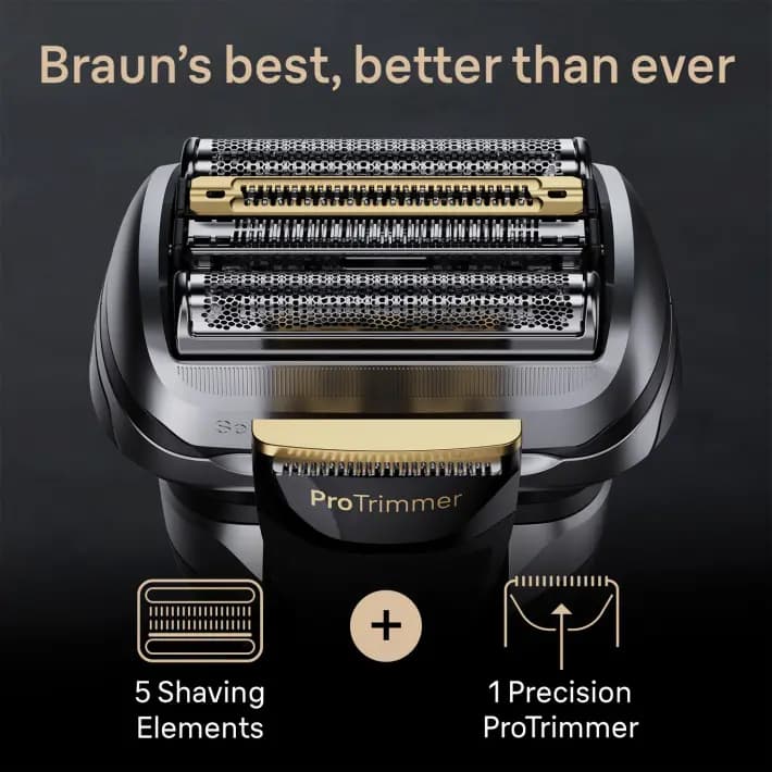صورت تراش براون سری 9 مدل BRAUN PRO+9577cc — تصویر ۷