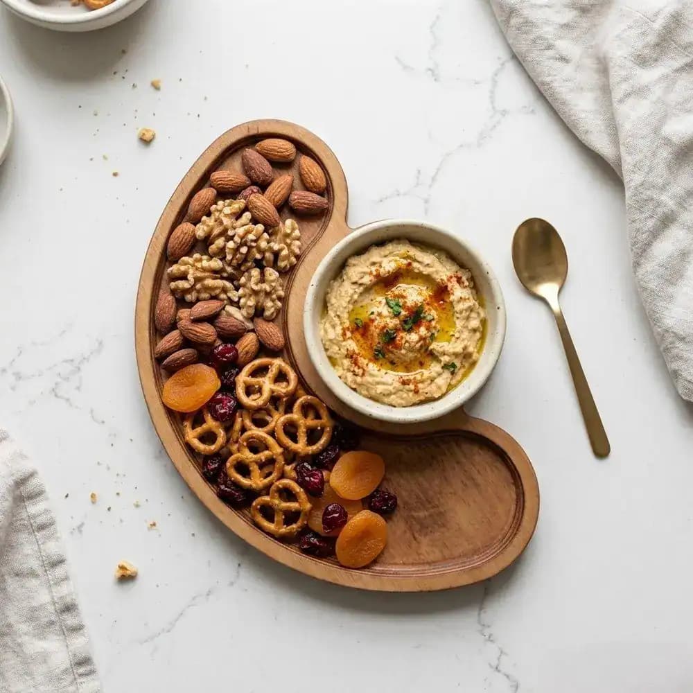 اردو خوری چوبی پذیرایی مدل قارچ 028 — تصویر ۲