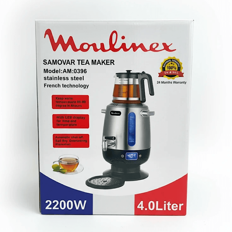 چای ساز سماوری مولینکس ۴ لیتری مدل AM:0396 — تصویر ۴