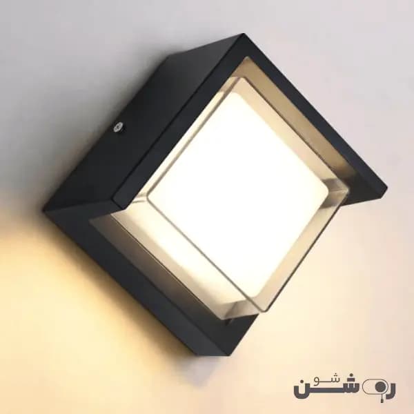 چراغ دکوراتیو مربع دیواری مودی 9 وات — تصویر ۳