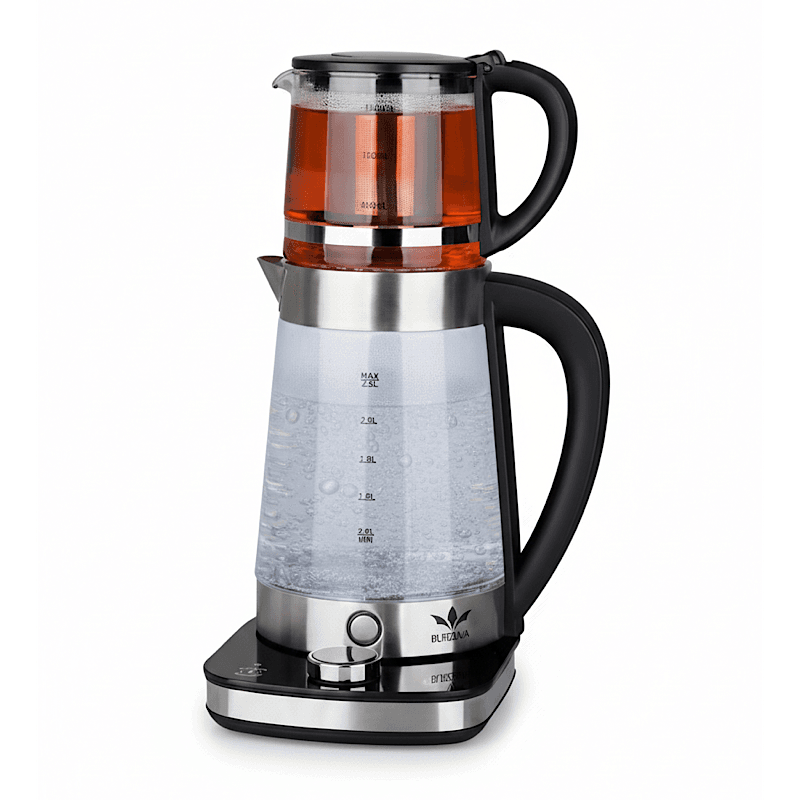چای ساز بورژوا روهمی با موس تنظیم دما مدل BR-1008