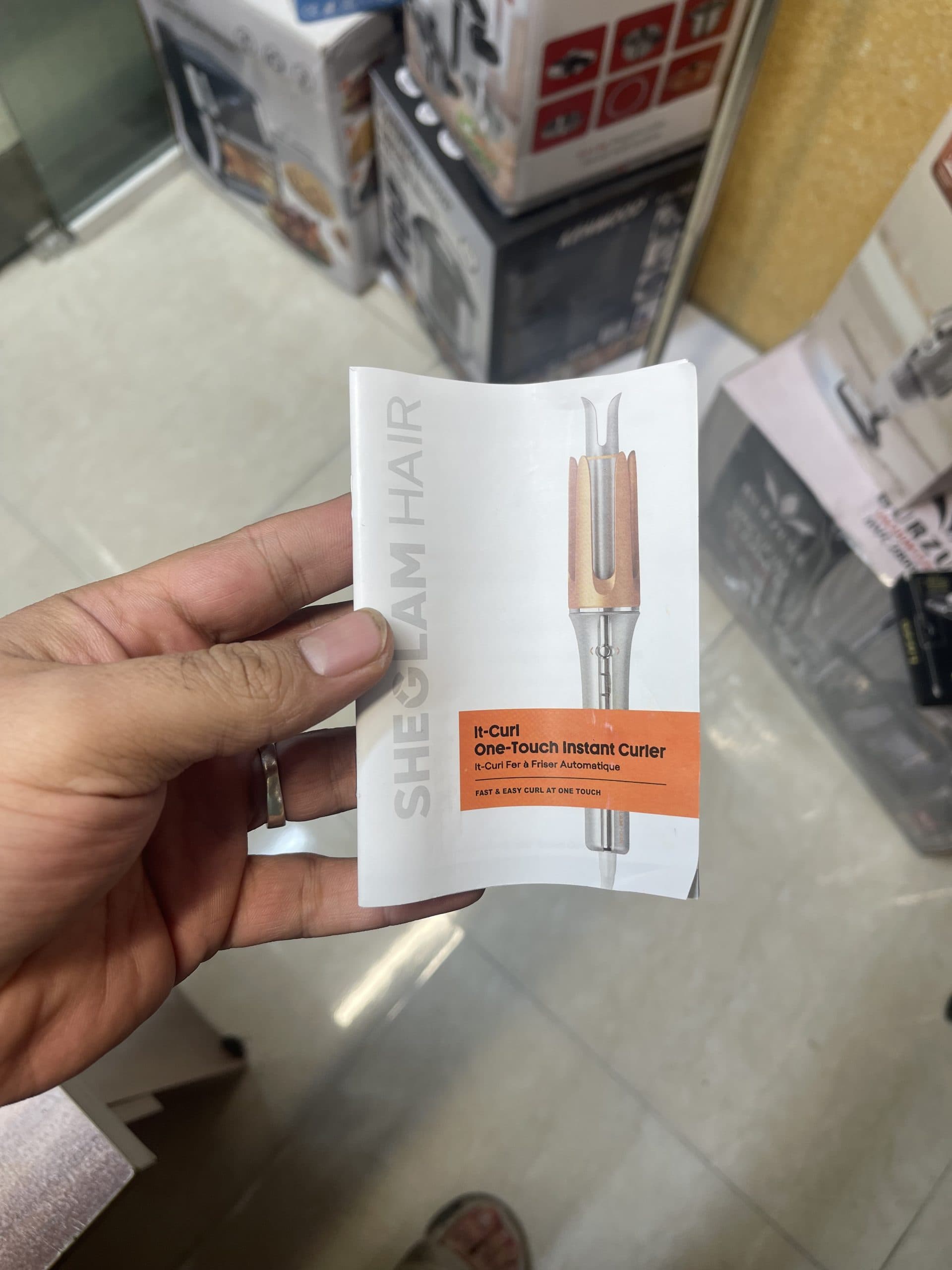 فر کننده مو (کرلی) شیگلم اصلی مدل 25mm — تصویر ۶