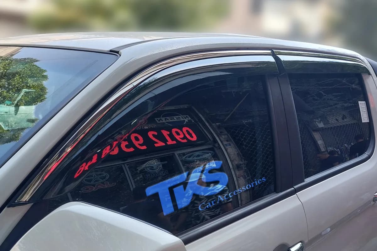 بادگیر شیشه جک T8/T9 – لبه استیل (مدل Flex) — تصویر ۶