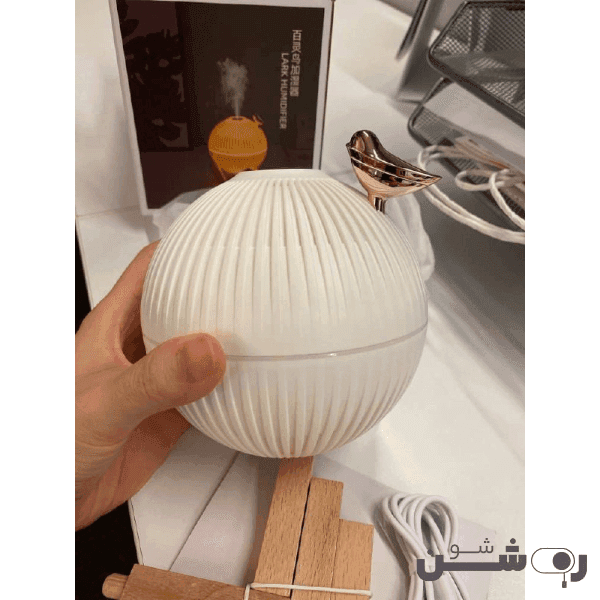 بخور سرد دوکار طرح ماه moon light برند LARK Humidifier — تصویر ۸