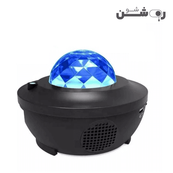 چراغ خواب کهکشانی بلوتوثی موزیکال لیزردار دارای دو اسپیکر اورجینال