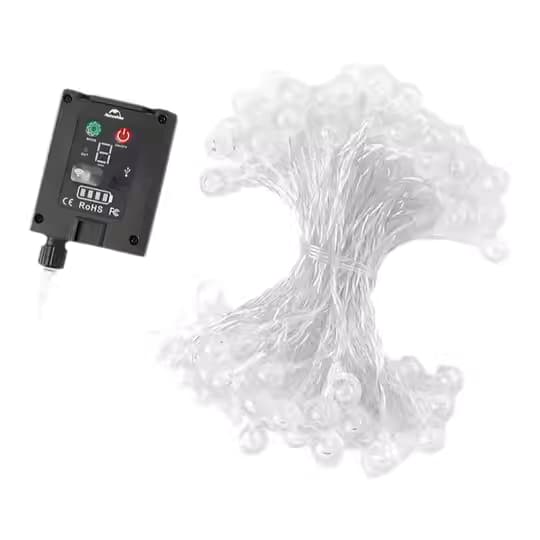 چراغ ریسه ای خورشیدی 20 متری نیچرهایک مدل CNH22DQ027 اورجینال