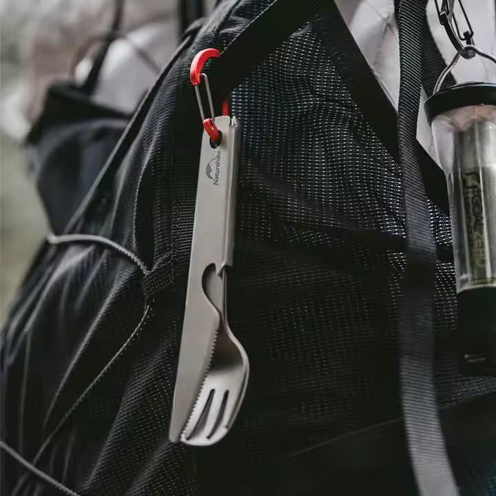 ست سه تکه قاشق و چنگال تیتانیومی نیچرهایک مدل NH19T011-D اورجینال — تصویر ۱۲