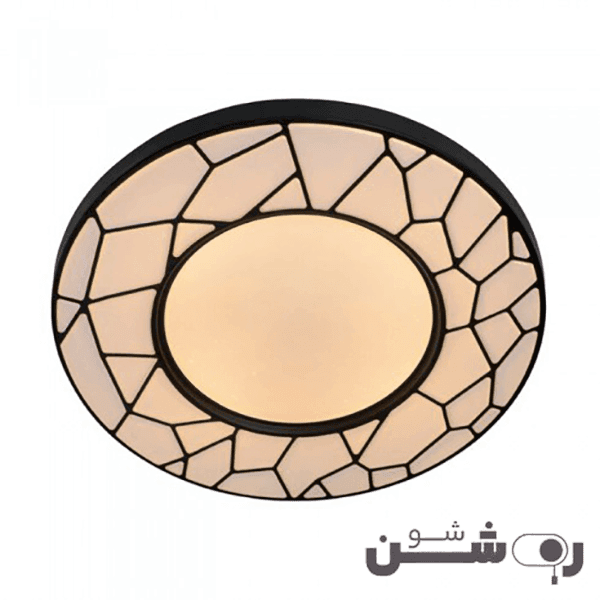 چراغ سقفی ۷۲ وات طرح سنگ مودی — تصویر ۳