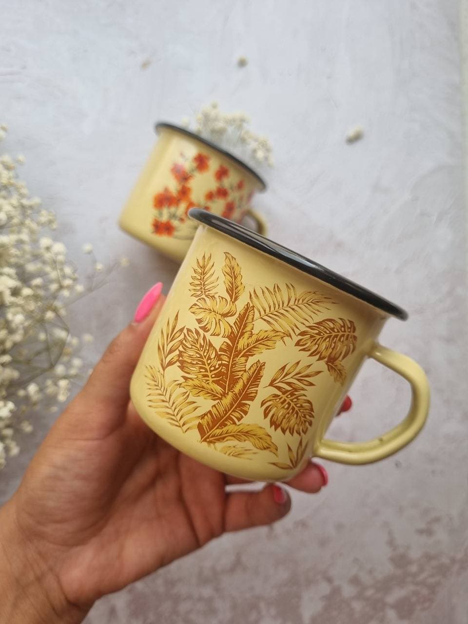 نیم لیوان لعابی گلدار( ۸۴۸۰) — تصویر ۶